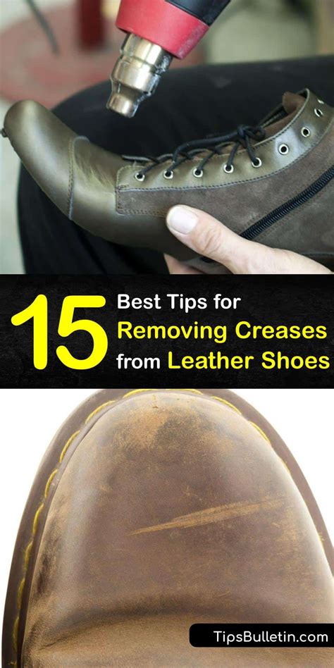 how to get rid of creases on leather shoes